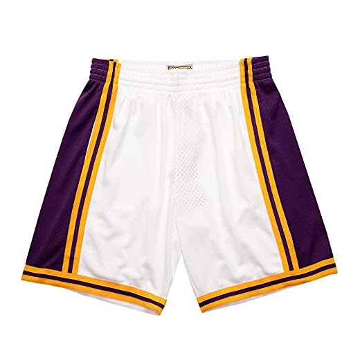 Mitchell & Ness NBA Reload Shorts Lakers 1984 White LG