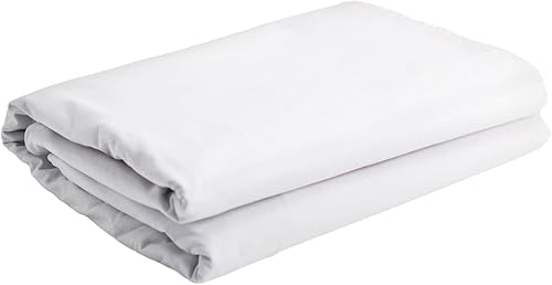 Peso medio 100% muselina de algodón tela 63 pulgadas x 10 yardas blanqueado muselina material de tela de lino para material de costura ropa tela