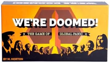 Breaking Games We're Doomed-Apocalypse Survival Board Game for 4-10 Players