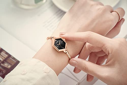 Diaofendi D36305 Rose Gold Petite Bracelet Watch thumb #5