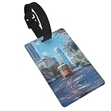 Orienté vers la confidentialité : nos étiquettes de valise Austin Texas sont livrées avec une couverture de confidentialité arrière complète qui protège vos informations personnelles des regards indiscrets pendant le transport.