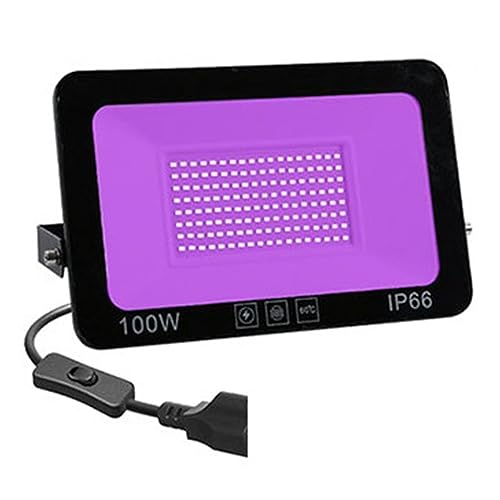 Fluorescent stage lamp 100W DELURA projecteur extérieur ultraviolet contre obscurité des fêtes