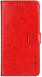 Capa compatível com Motorola One Fusion, capa carteira flip de couro com compartimento para cartão, suporte e fecho magnético, capa para Motorola One Fusion