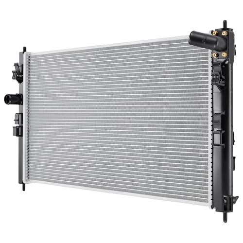 Image of BDFHYK 13525 Aluminum Radiator for Mitsubishi Lancer 2014-2017, for Mitsubishi Outlander Sport 2016-2022, for Mitsubishi RVR 2016-2022, CU13525 DPI 13525, 1-Row 16mm Core, Direct Fit Replacement