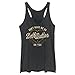 Yellowstone Women's Beth Dutton Racerback Tank Top, Black Heather, Medium
