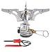 REDCAMP Portable Backpacking Stove for Camping with Piezo Ignition, 3500w Ultralight Pocket Stove,Mini 2nd Generation