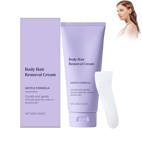 Crema Depilatoria para Piernas y Cuerpo - Depilación Corporal Suave y Efectiva, Ideal para el Cuidado de la Piel y el Blanqueamiento, Facial Hair Removal Cream, Upper Lip Hair Removal Cream