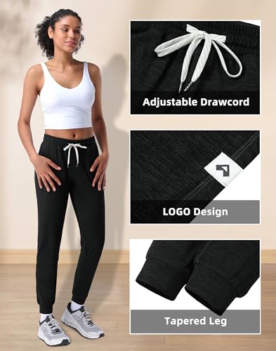 Pioneer Camp Women's Joggers Pants with Pockets Lounge Sweat Pants for Women Yoga Athletic Casual Running Workout4