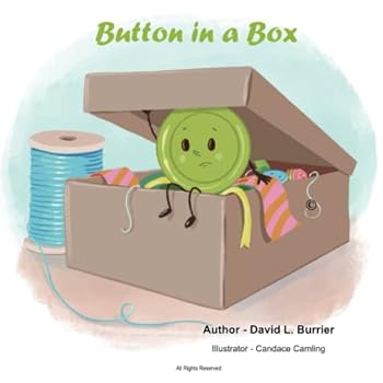 Paperback Button in a Box (Burrie' Children's Book Collection) Book