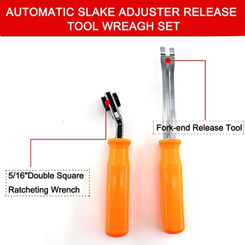 image for RJSPHH Automatic Slack Adjuster Release Tool and Wrench Fork End Relea