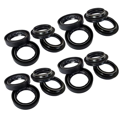 37x50x11 37*50 �t�����g�t�H�[�N�_���p�[�I�C���V�[�� 37 50 �_�X�g�J�o�[ TC200 �u�����J TC 200 2014-2016 DM250 TC250 DM 250 Z(8pc Seal 8pc Cover)