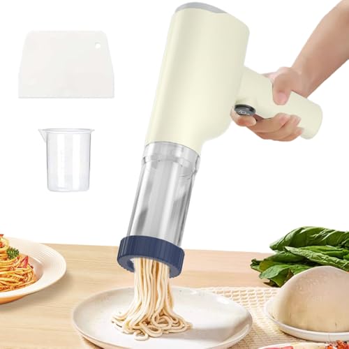 Macchina per Pasta Portatile, Pressa per Pasta Elettrica Senza Fili,