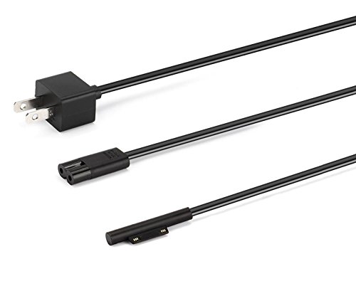 Surface Pro Surface Laptop Charger,44W 15V 2.58A Power Supply Compatible Microsoft Surface Pro 6 Pro 7 Pro 4 Pro 3 Pro X,Surface Laptop 1/2/3,Surface Go 1/2,Surface Book 1/2/3 With A Storage Pouch #TOP1