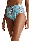ESPRIT Damen BILGOLA Beach high Waist Brief Bikini-Unterteile, 470/TURQUOISE, 38