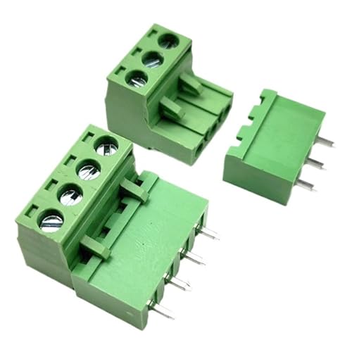 Connecteur de bornier à vis PCB pas de 5.08mm 2EDG 6P débrochable