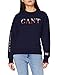 Produktbild GANT Damen D1. Graphic C-Neck Sweat Sweatshirt, Classic Blue, L