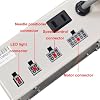 BEILOCKERY 110V Sewing Machine Needle Position Servo Brushless Motor Low Noise 1500W Split Type Electric Brushless Servo Motor 500-2500rpm for Light and Heavy-Duty Industrial Sewing Machine