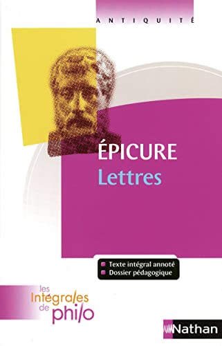 livre Les intégrales de Philo - EPICURE, Lettres
