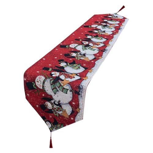 Chemin de table de Noël lavable pour protéger et décorer votre maison - 8