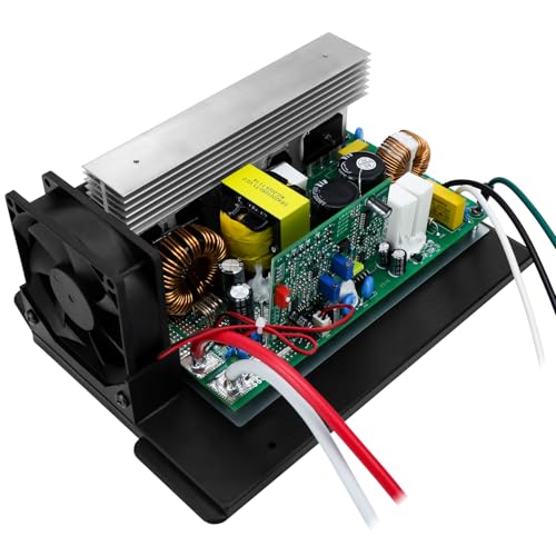 Upgrade Wf-8955 Power Converter with Recognition Lead Acid and Lithium Batteries - Quiet Cooling Wf-8955-Ad-Mba Converter for Wf-8955 and Parallax 7155 Converter Fit Wf-8955pec Without Any Issues