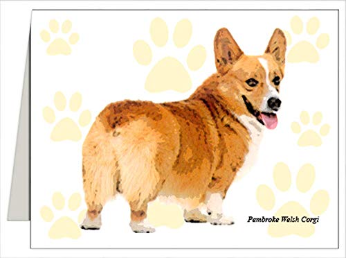 Pembroke Welsh Corgi Note Cards