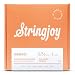 Stringjoy FW1356 Foxwoods Coated Phosphor Bronze Acoustic Guitar Strings, (Medium Gauge - 13-56)