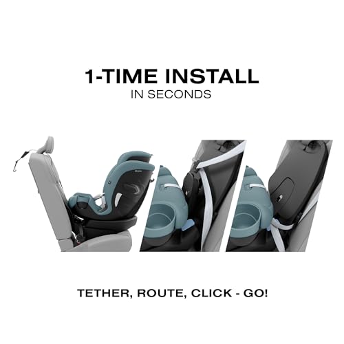 Image of Callisto G 360 Rotating All-in-One Convertible Car Seat - Stormy Blue