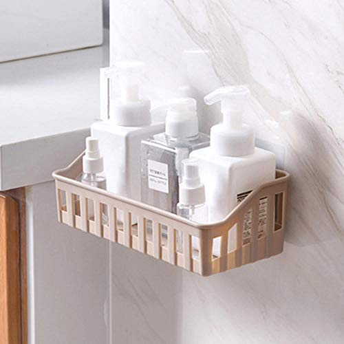 Panier de rangement blanc pour optimiser la douche - 6