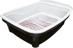 Furacão Pet Banheira Gato Classic Plus Black Para Gatos
