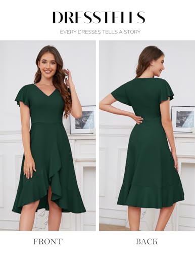 Image of DRESSTELLS Women's Cocktail Dresses 2026, Formal Fall Wedding Guest Dress