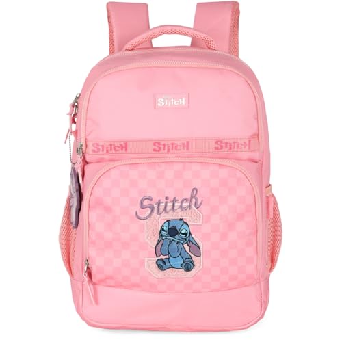 Mochila, Luxcel, Stitch, Rosa, G