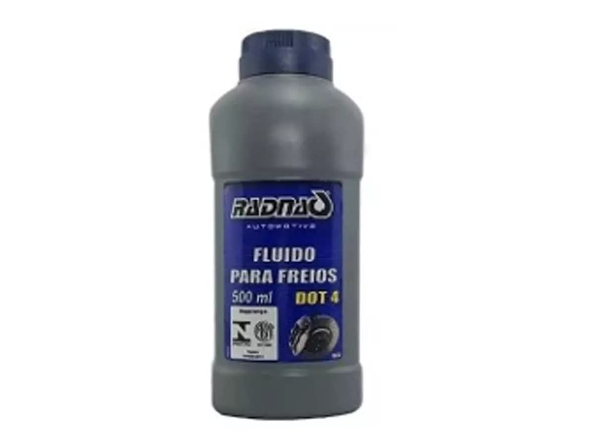 CAIXA 24 UNIDADES FLUIDO DE FREIO DOT4 500ML UNIVERSAL RADNAQ