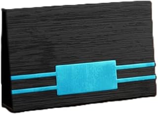 Slim & Lightweight Card Case, Designed to Meet the Needs of Modern Life, Men & Women, Perfect to Carry in Pocket or Bag Without Added Bulk, Keep Cards from Damage and Electronic Theft (Black)