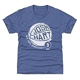500 LEVEL Josh Hart Youth Shirt (Kids Shirt, 10-12Y Large, Tri Royal) - Josh Hart New York Basketball WHT