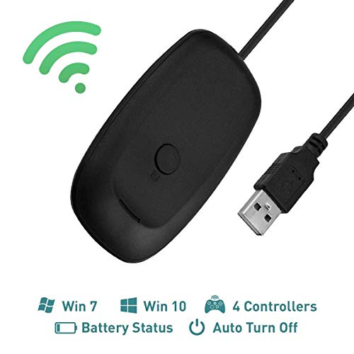 Preisvergleich Produktbild Xbox 360 Wireless Controller for Windows - Game Pad - 16 Taste(n) - PC, Microsoft Xbox 360, weiß