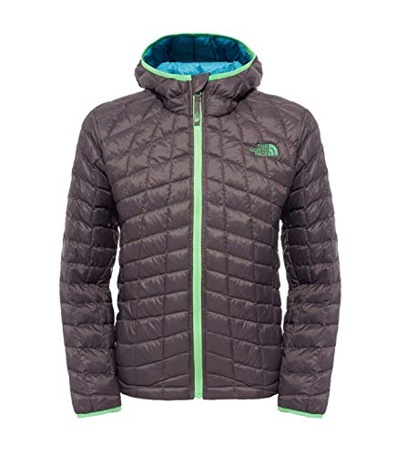 North Face B Thermoball Hoodie - Chaqueta para niño, Color Gris, Talla YM