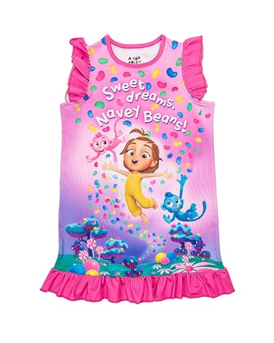 A FOR ADLEY Super Cute and Cozy Jammies, Now You Can Show Your Love For Adley While You Sleep or Just a Nice Pajama Day. (Navey Beans, 8)