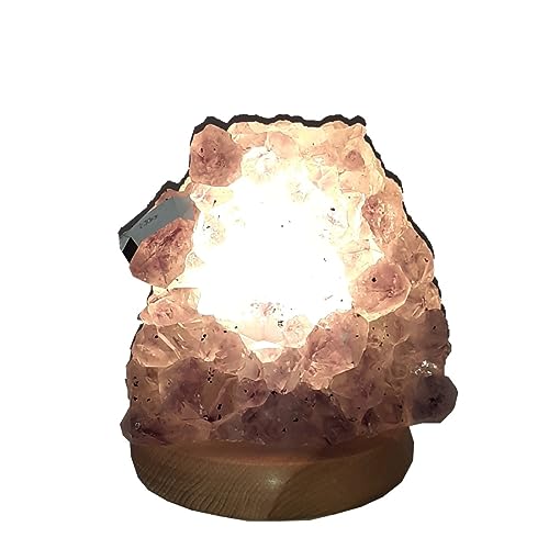 Budawi Selenit-Lampe „Zwillingstürme“ – Ca. 34 Cm Hoch, Naturstein Mit LED-Beleuchtung, Handgefertigt Für Positive Energie
