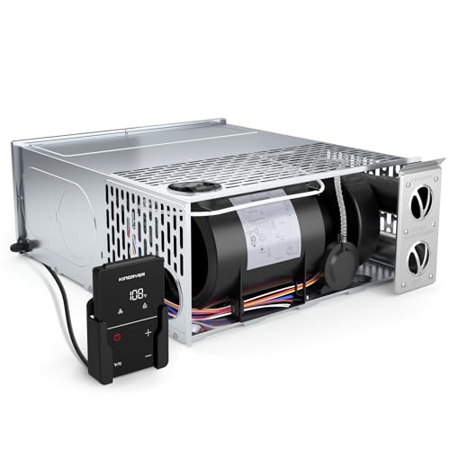 KINGRVER RV Furnace 25 000 BTU Complete High-EfficiencyEasy Installation Camper Furnace with Thermostat for Camper Motorhome & Travel Trailer