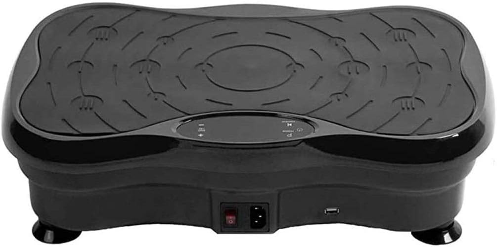 Máquinas De Ejercicio con Plataforma De Vibración, Placa De Vibración De Cuerpo Entero con Altavoces Bluetooth Y Pantalla LCD, Equipo De Entrenamiento En Casa para Pérdida De Peso Y Tonific