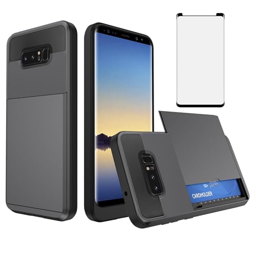 Coque Note 8 antichoc Asuwish résout le bris d'écran avec son verre trempé