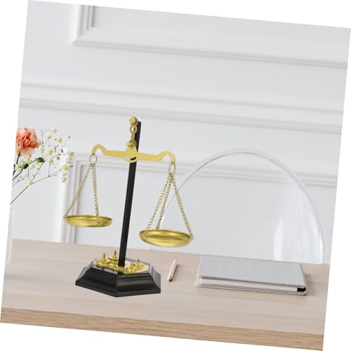 Balance métallique décorative rétro en métal ifundom pour centre de table