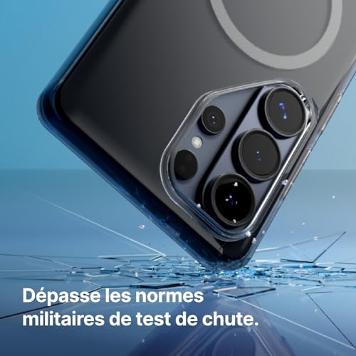 Coque MagSafe Galaxy S26 Plus RhinoShield Clear haute transparence