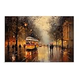 BKHJSASU Abstraktes Zagreb-Poster, Leinwandposter, 