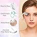 2Pcs Eyebrow Trimmer Scissors, Men Women Eyebrow Clippers, Comb Head Detachable, Safe Eyebrow Trimming Tool, Beard Trimmer, Easy to Operate for Beginners, Makeup Artist Recommended Eyebrow Scissors