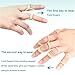 Oval Finger Splint 11pcs, Sizes 4-14, Mallet Finger Splint Trigger Finger Splint for Thumb Middle Ring Index Pinky, Straighten Crooked Fingers Mallet Finger Protcet Trigger Finger Limit Hypermobility