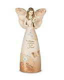 Pavilion Gift Company 19043 Light Your Way Memorial Mother Angel Figurine, 9-Inch