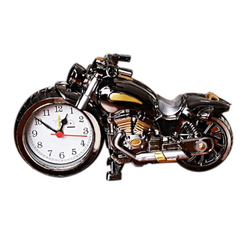 Riuulity Motorrad-Wecker, Tischuhr für Zuhause und Büro,...