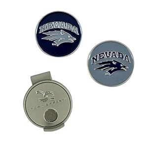 Team Effort Nevada Wolfpack Hat Clip & 2 Ball Markers