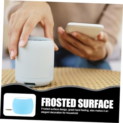 Mini altavoz portátil esmerilado con sonido de alto rendimiento 5